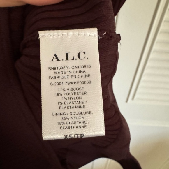 A.L.C.
Ashley Rib Knit High Neck Bodysuit - Picture 6 of 6